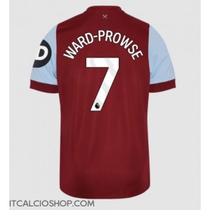 West Ham United James Ward-Prowse #7 Prima Maglia 2023-24 Manica Corta